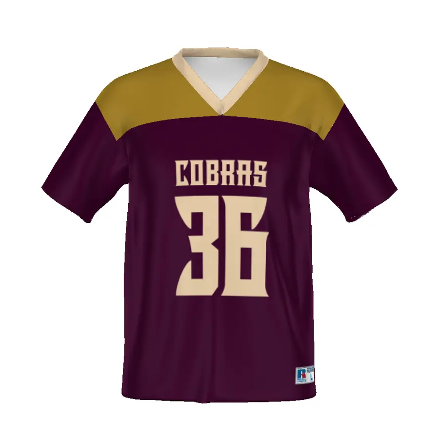 Russell FreeStyle Sublimated Flag Football Jersey in All-Over Pattern