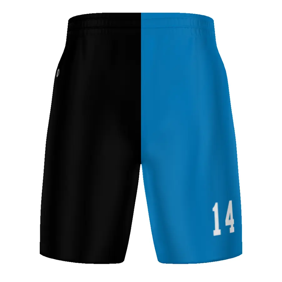 Holloway Ladies Freestyle Sublimated Turbo 8" Basketball Shorts in All-Over Pattern