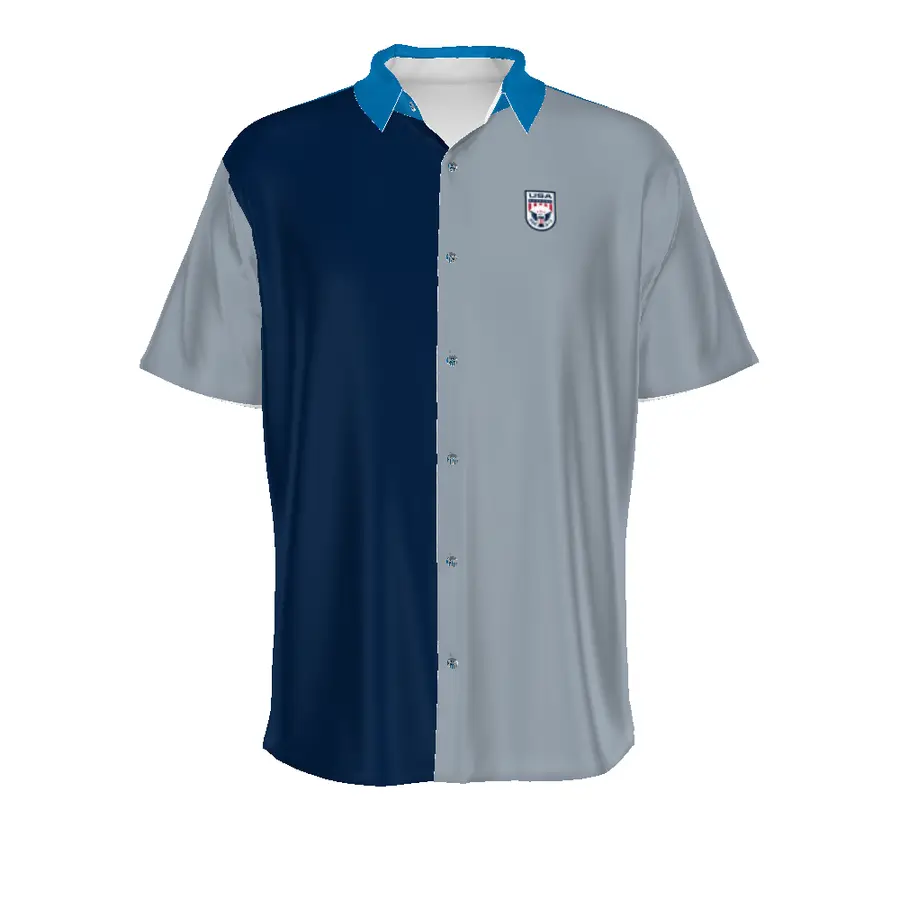 Holloway Freestyle Sublimated Camp Shirt in All-Over Pattern