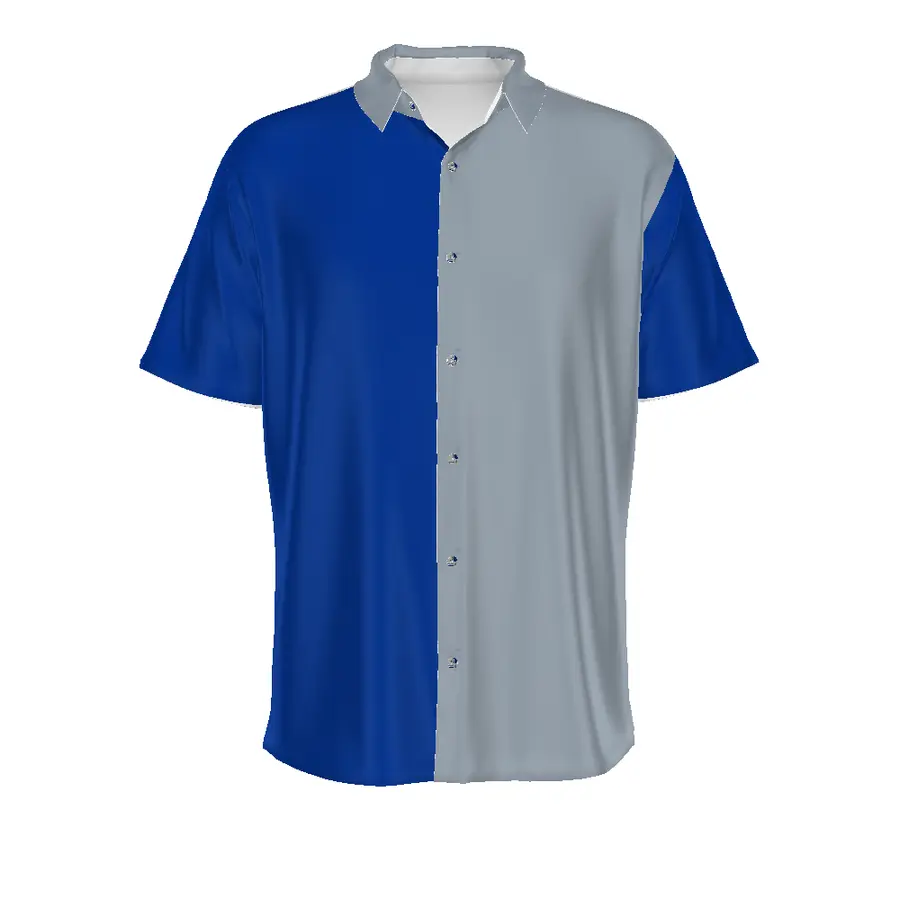 Holloway Youth FreeStyle Sublimated Camp Shirt in All-Over Pattern
