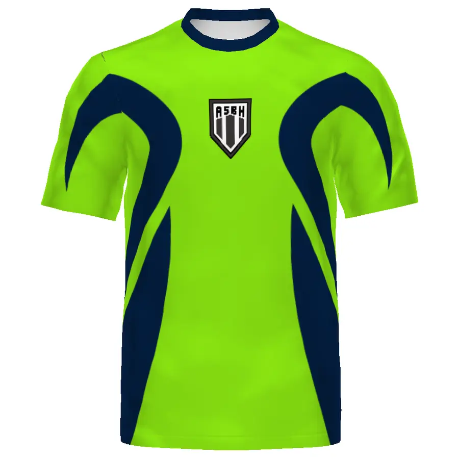 High Five Youth FreeStyle Sublimated Turbo Crew Neck Soccer Jersey in Boomerang
