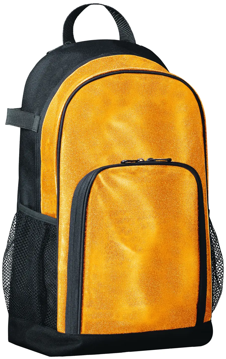 Augusta All Out Glitter Backpack in Gold Glitter/Black