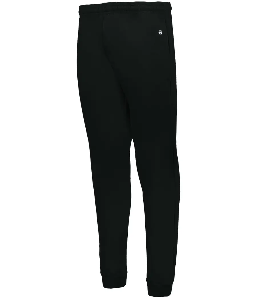 Badger Sport Athletic Fleece Jogger in Black
