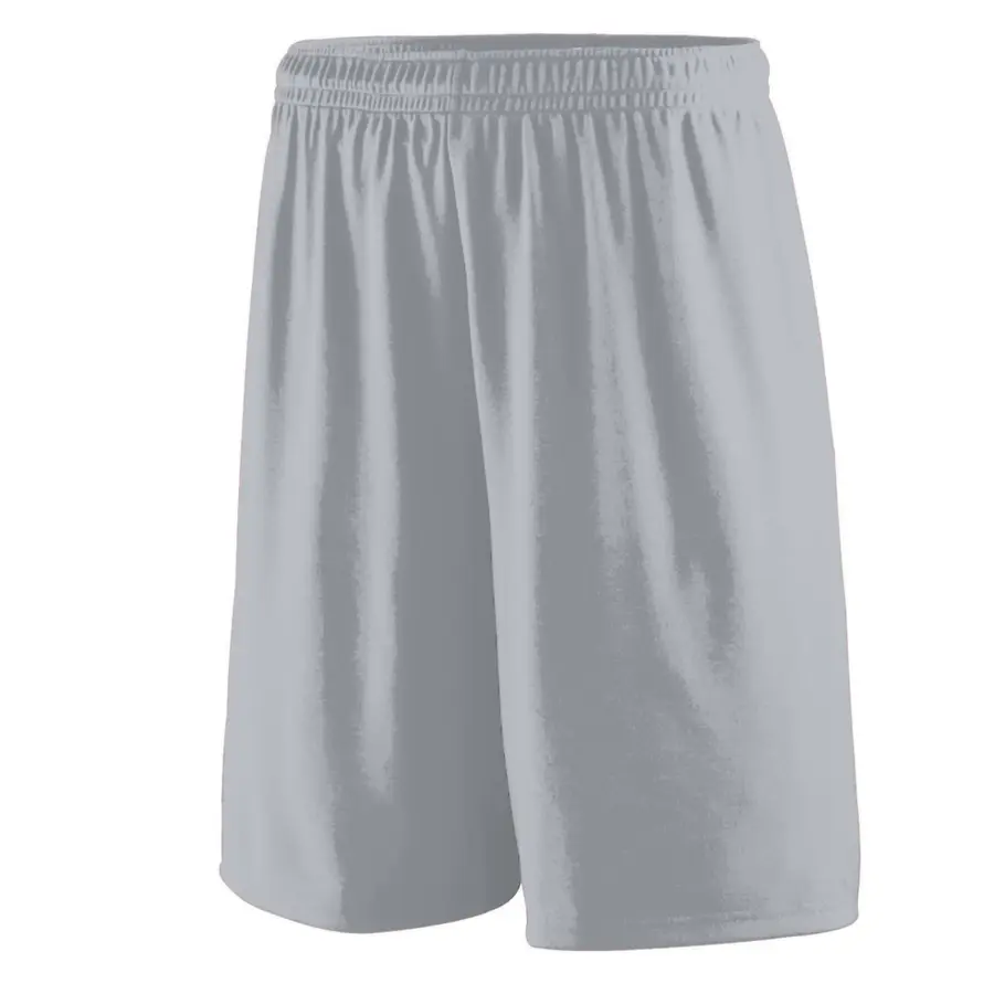 Augusta Training Shorts in Silver Grey