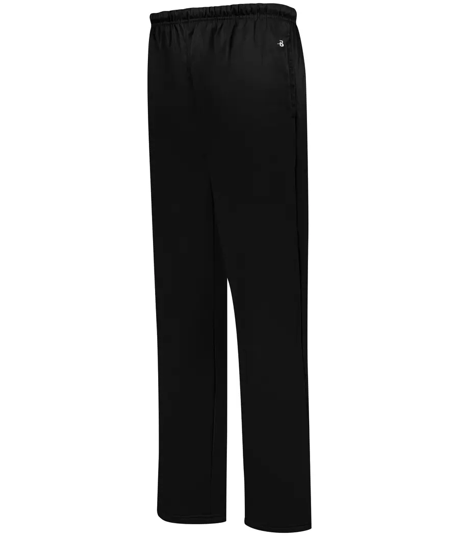 Badger Sport Performance Fleece Open Bottom Pant in Graphite