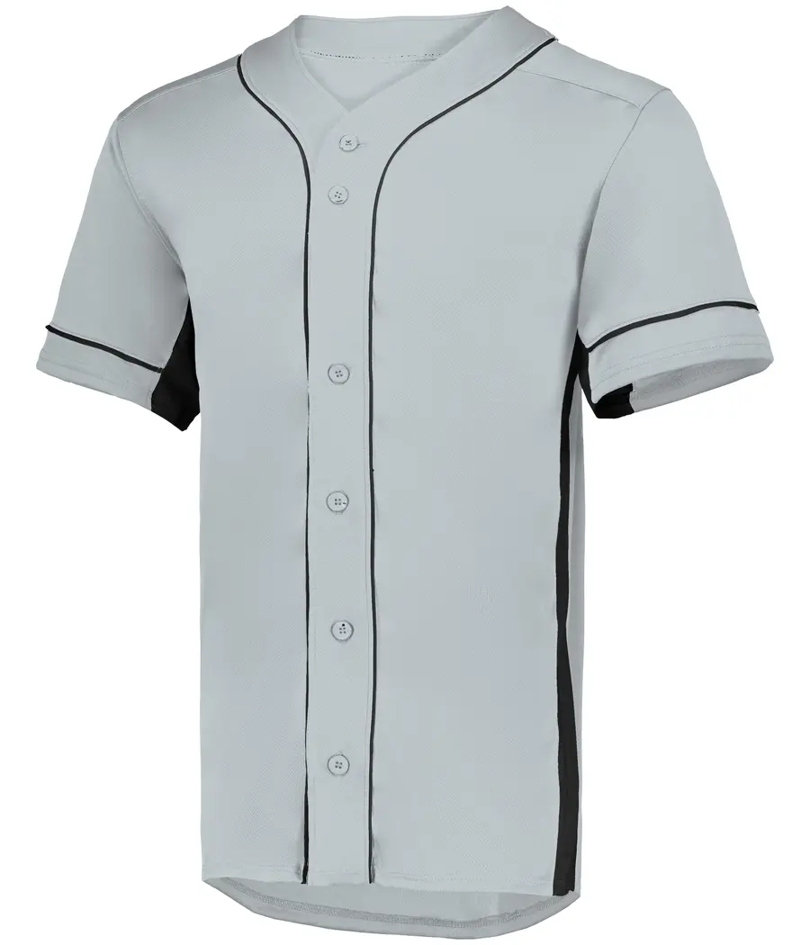 Augusta Youth Slugger Jersey in Silver/Black