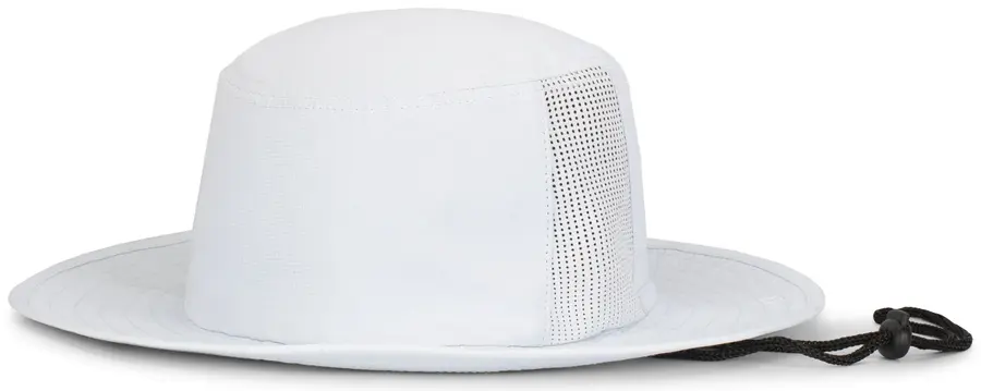 Pacific Headwear Perforated Legend Boonie in White
