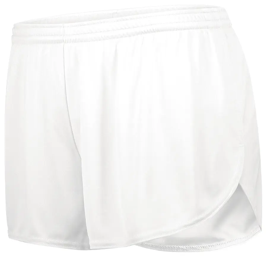 Holloway Ladies PR Max Track Shorts in White