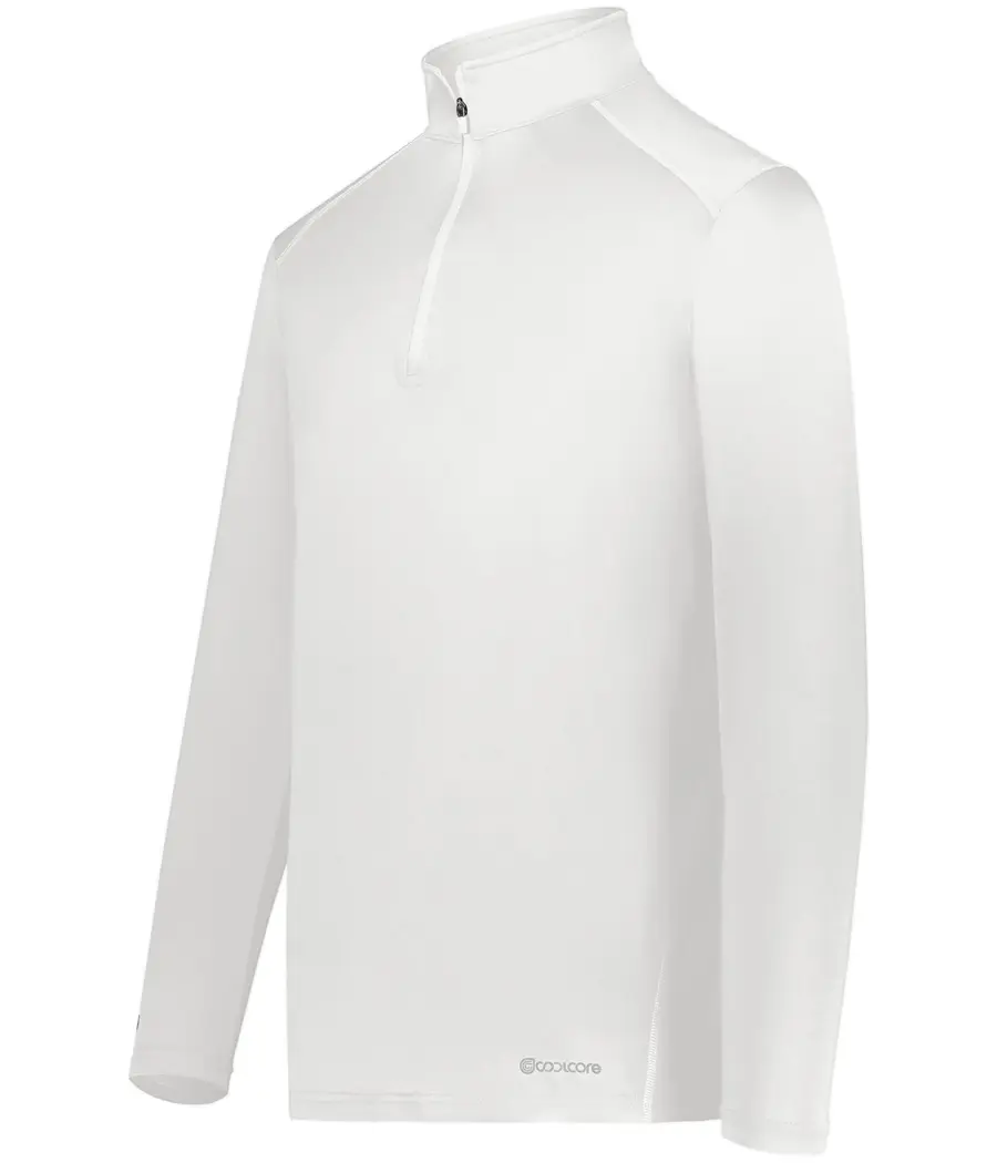 Holloway 1/4 Zip Pullover Powered by Coolcore in White