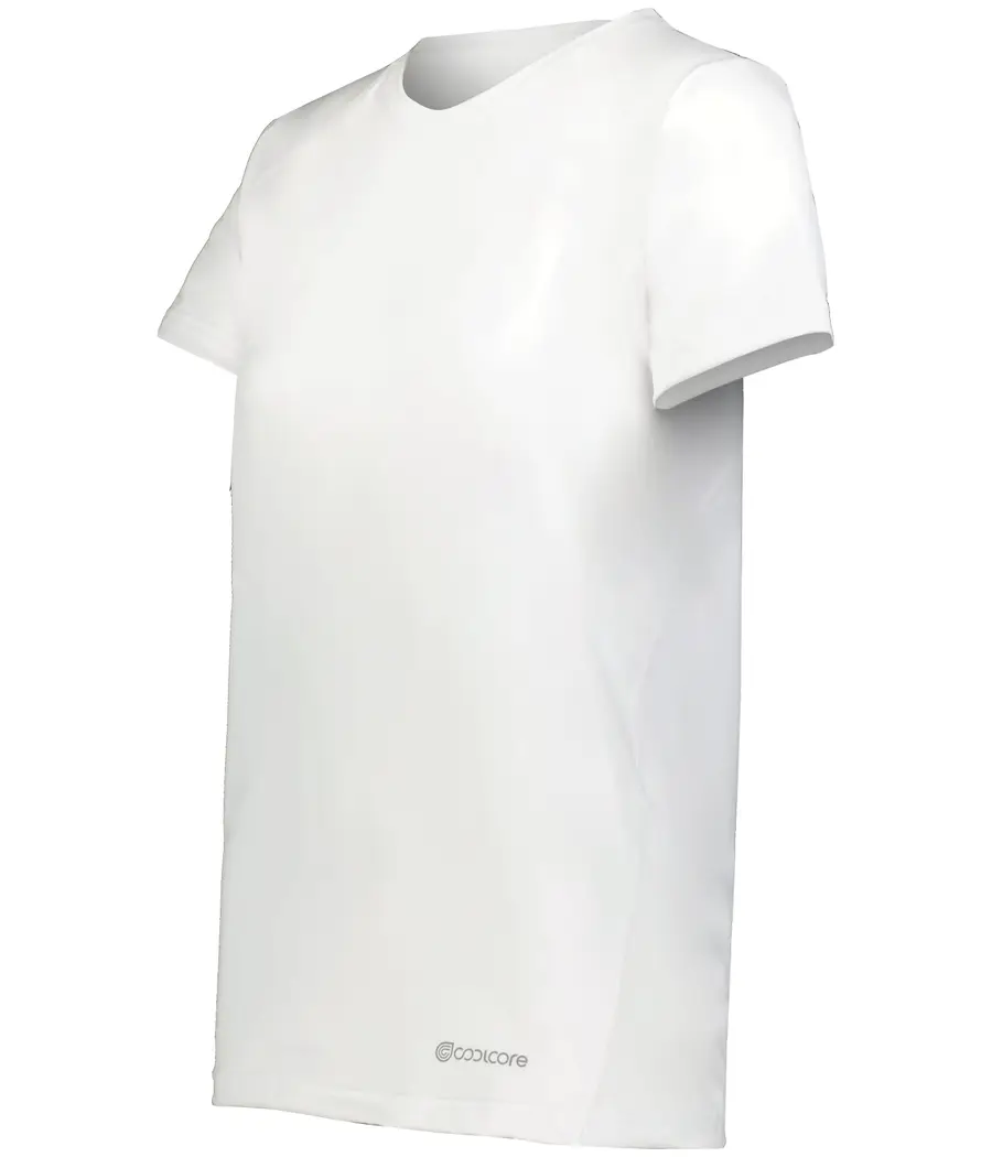 Holloway Ladies Essential Tee Powered by Coolcore in White
