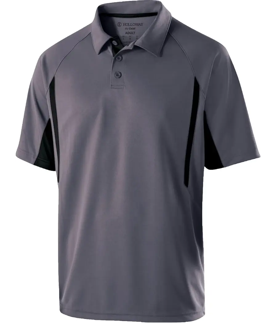 Holloway Avenger Polo in Graphite/Black