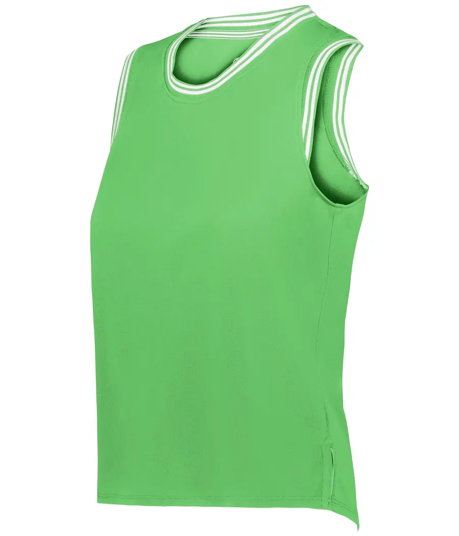 Holloway Ladies Court Tank in Retro Green