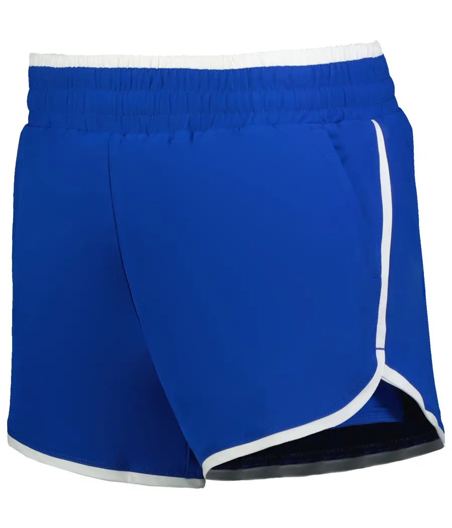 Holloway Ladies Double Court Shorts in Royal
