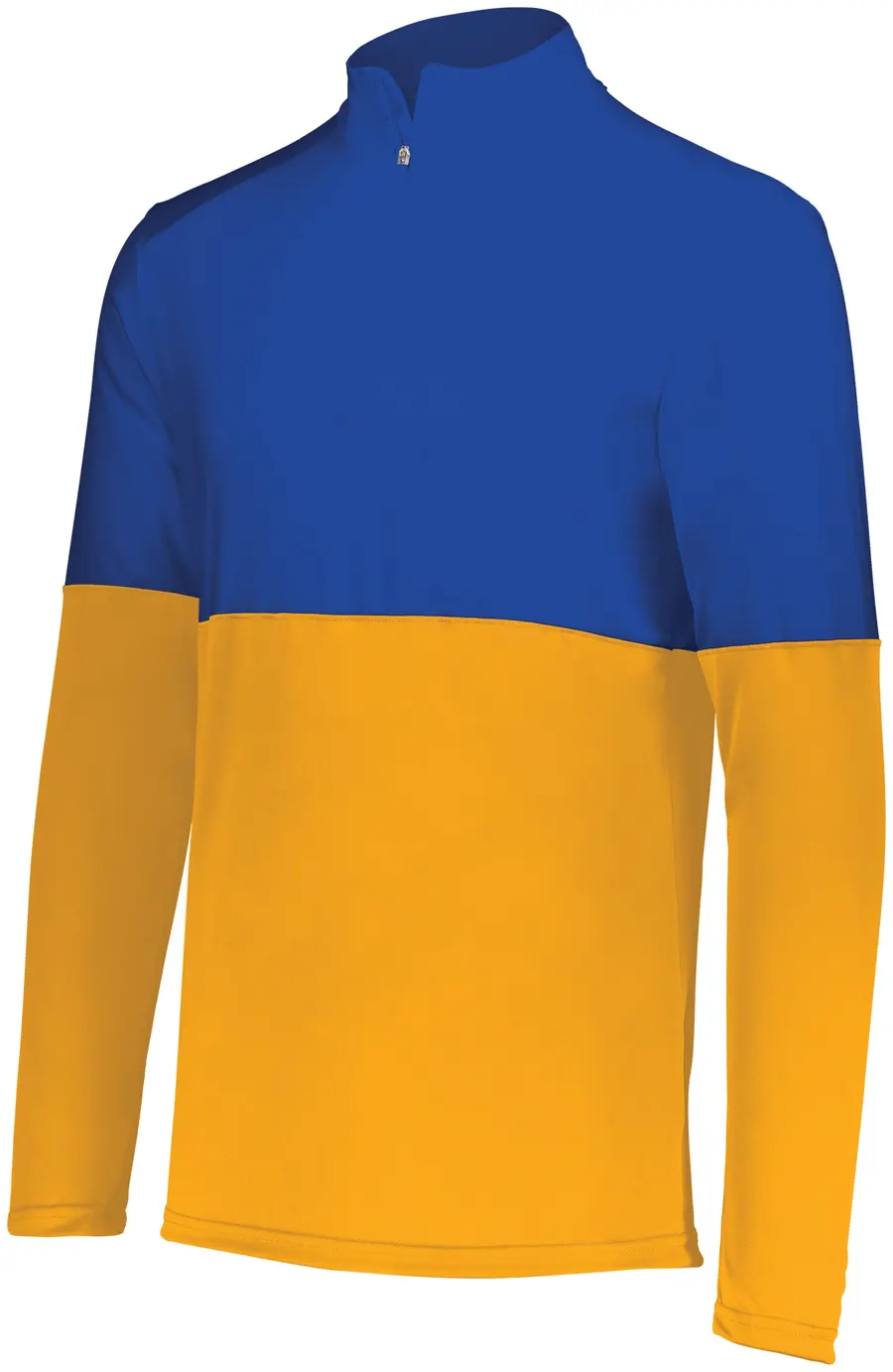 Holloway Momentum Team 1/4 Zip Pullover in Gold/Royal