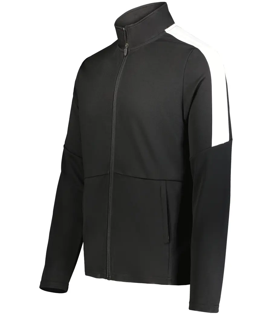 Holloway Youth Crosstown Jacket in Black/White