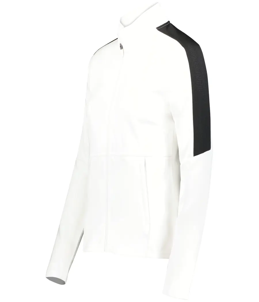 Holloway Ladies Crosstown Jacket in White/Black