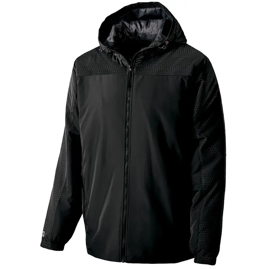 Holloway Bionic Hooded Jacket in Black/Carbon