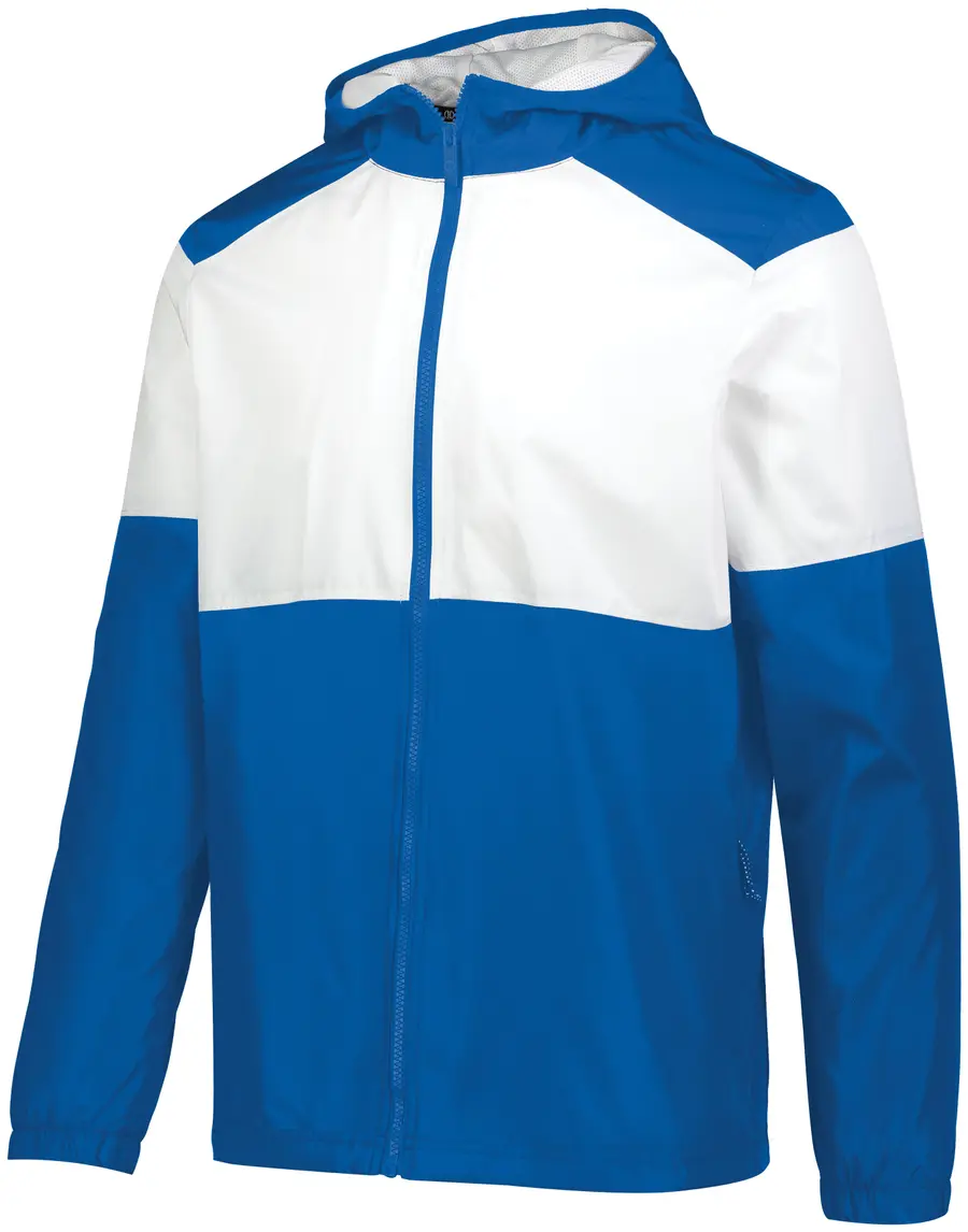 Holloway SeriesX Hooded Jacket in Royal/White