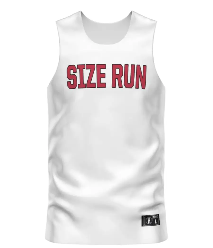 Holloway Youth FreeStyle Sublimated Reversible Basketball Jersey in White