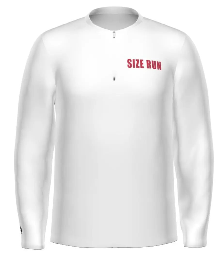Holloway Youth FreeStyle Sublimated Long Sleeve Woven 1/2 Zip in Sub Deco Size Run