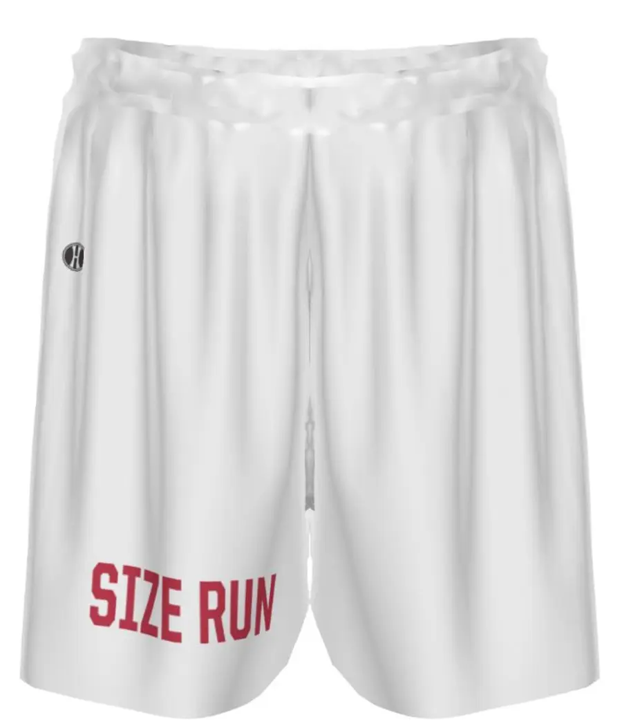 Holloway Ladies FreeStyle Sublimated Lightweight Softball Shorts in White