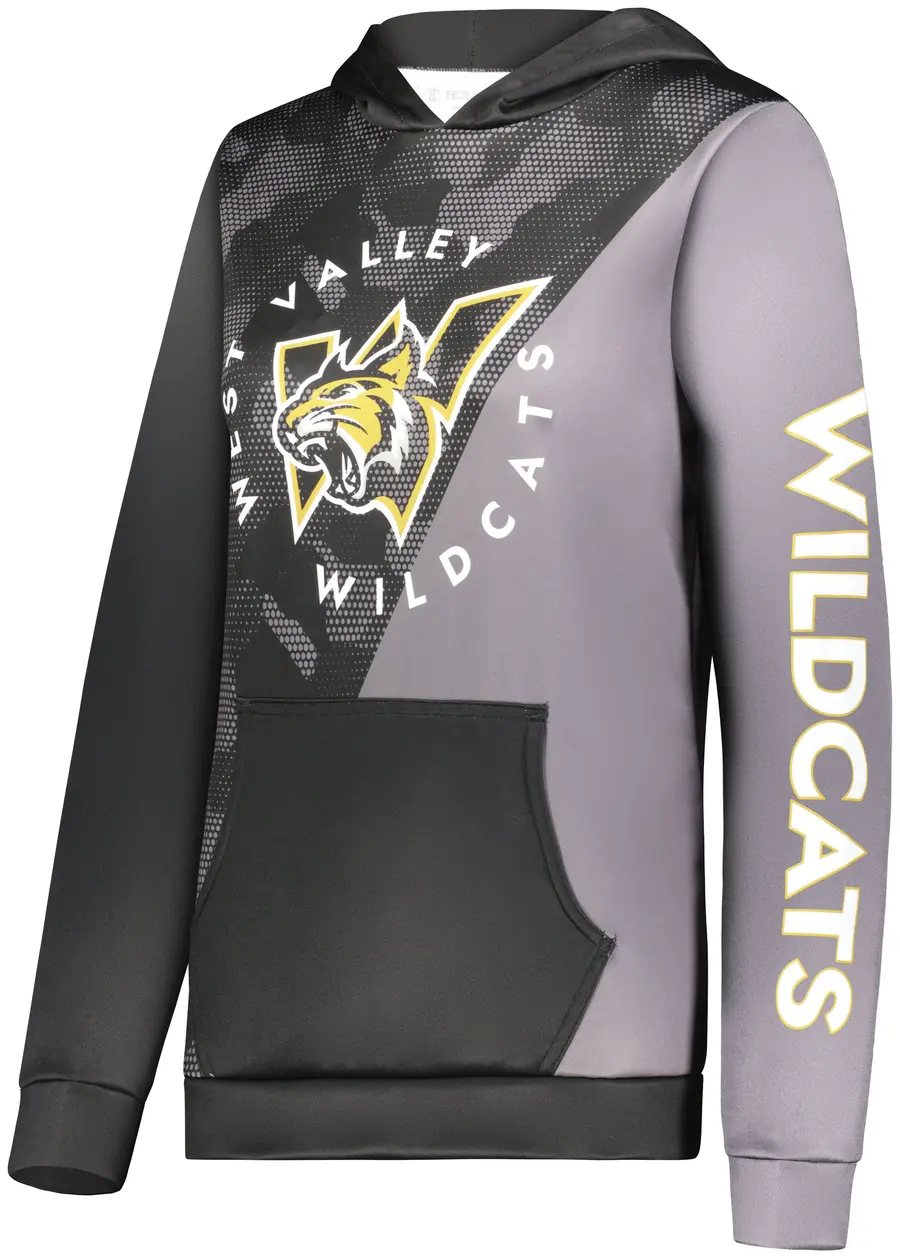 Holloway Ladies FreeStyle Sublimated Fleece Hoodie in Design 01 Color