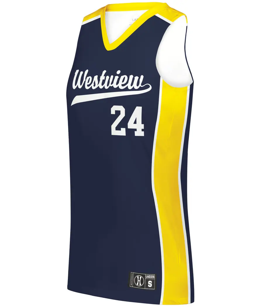 Holloway Ladies FreeStyle Sublimated Lightweight Sleeveless Softball Jersey in Sub Deco Size Run