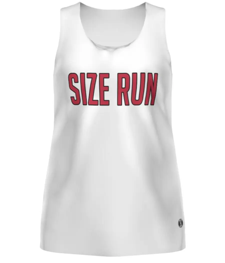 Holloway Ladies FreeStyle Sublimated Fitted Track Jersey in White