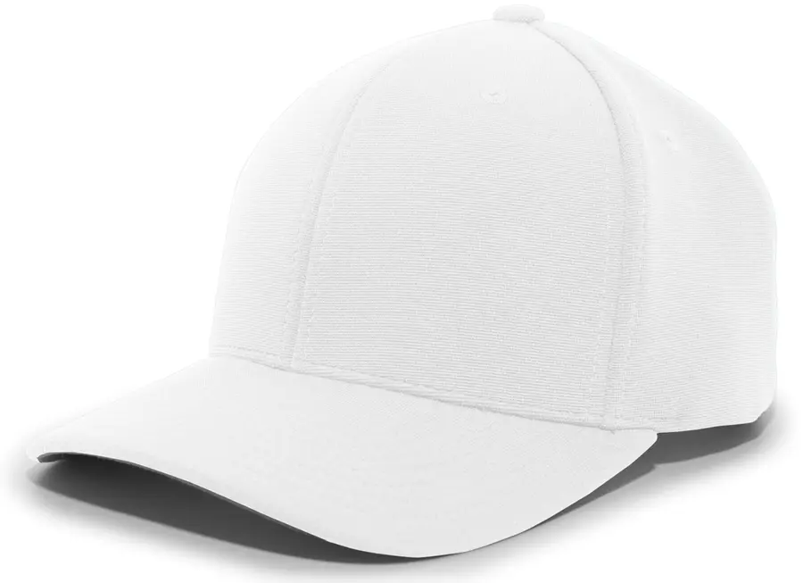 Pacific Headwear M2 Performance Hook-And-Loop Adjustable Cap in White