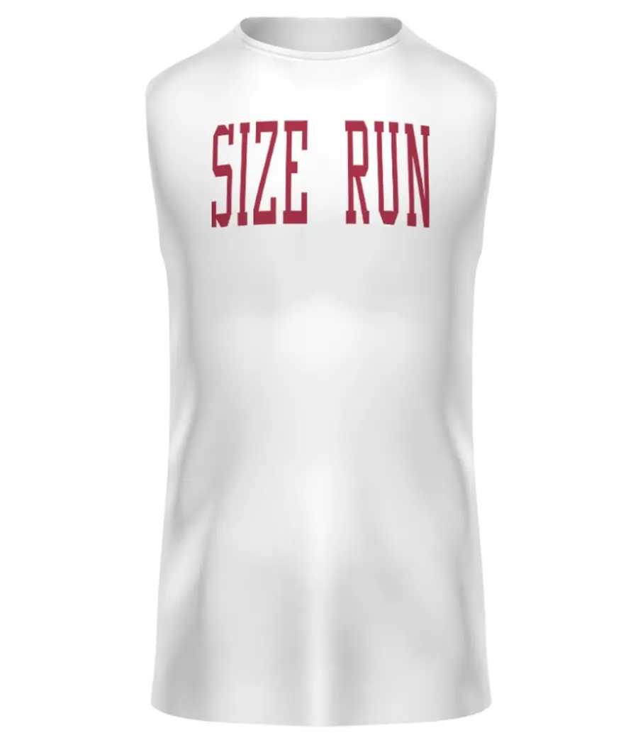 Russell FreeStyle Sublimated Dynaspeed Sleeveless Compression in White