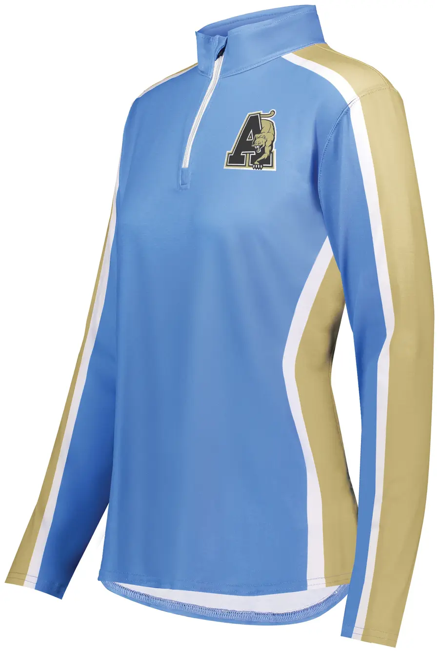Holloway Ladies FreeStyle Sublimated Cotton-Touch Poly 1/4 Zip Pullover in Design 99 Color