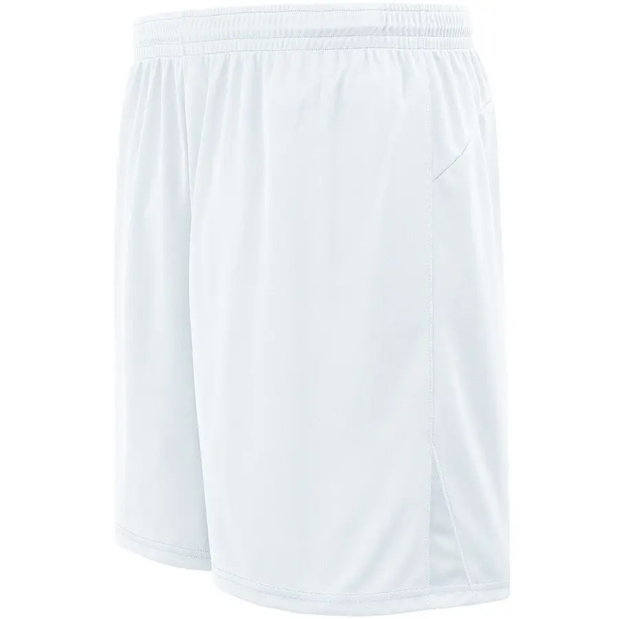 High Five Youth Hawk Soccer Shorts in White/White