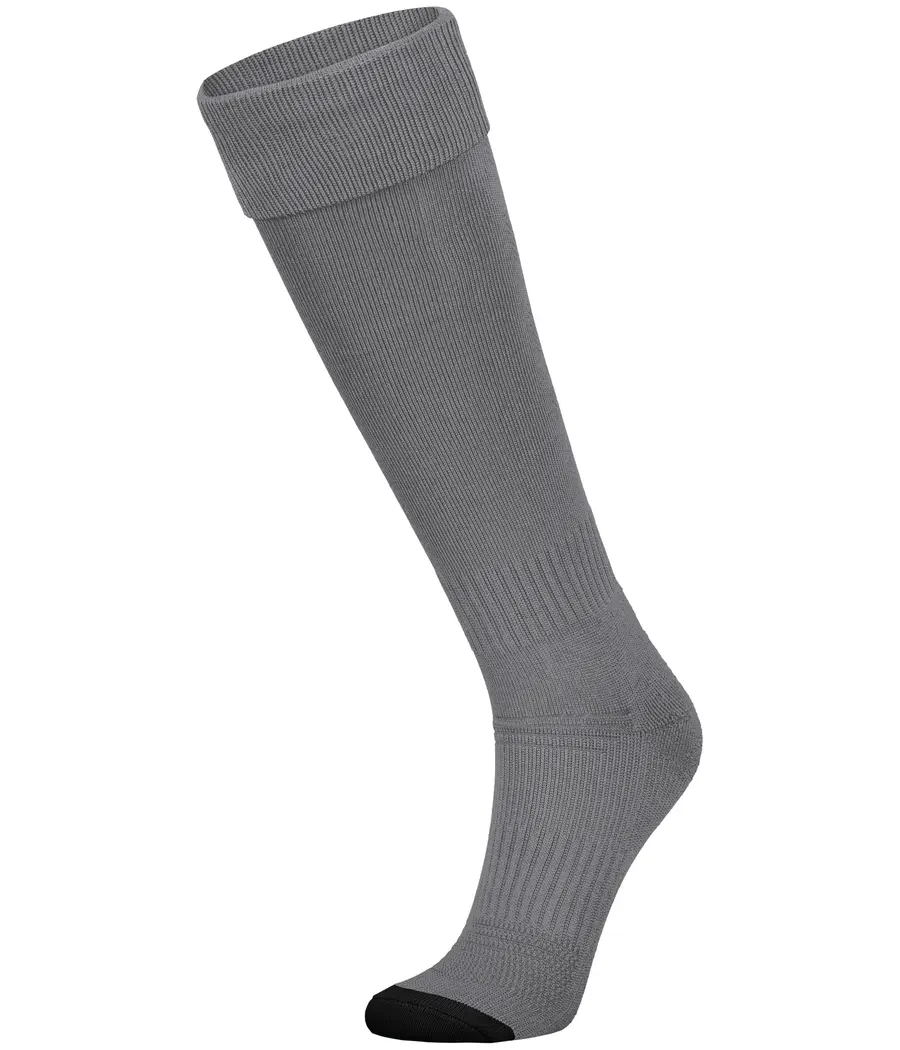 High Five Impact+ Chill Soccer Socks in Graphite/Black