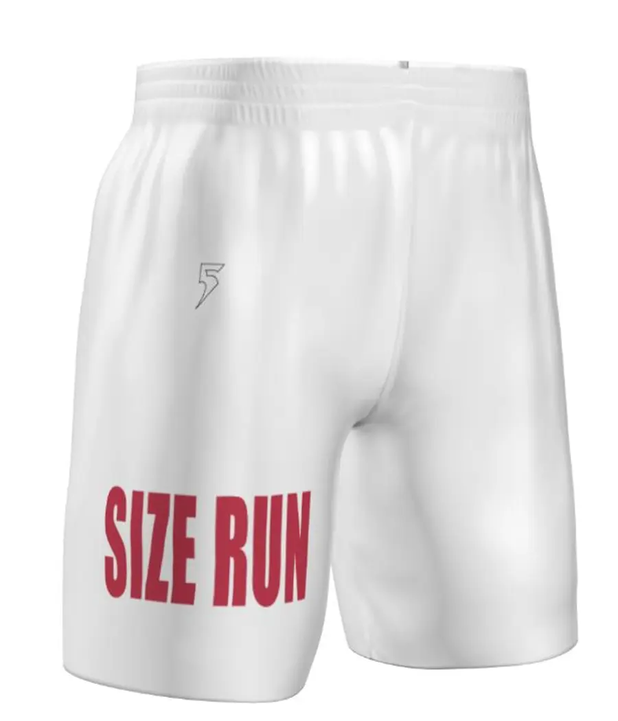 High Five Ladies FreeStyle Sublimated Soccer Shorts in White
