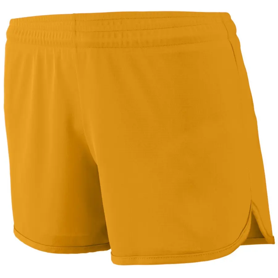 Augusta Ladies Accelerate Shorts in Gold