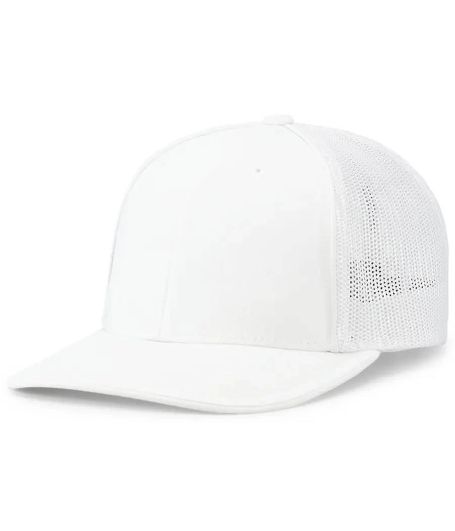 Pacific Headwear Trucker Flexfit Cap in White