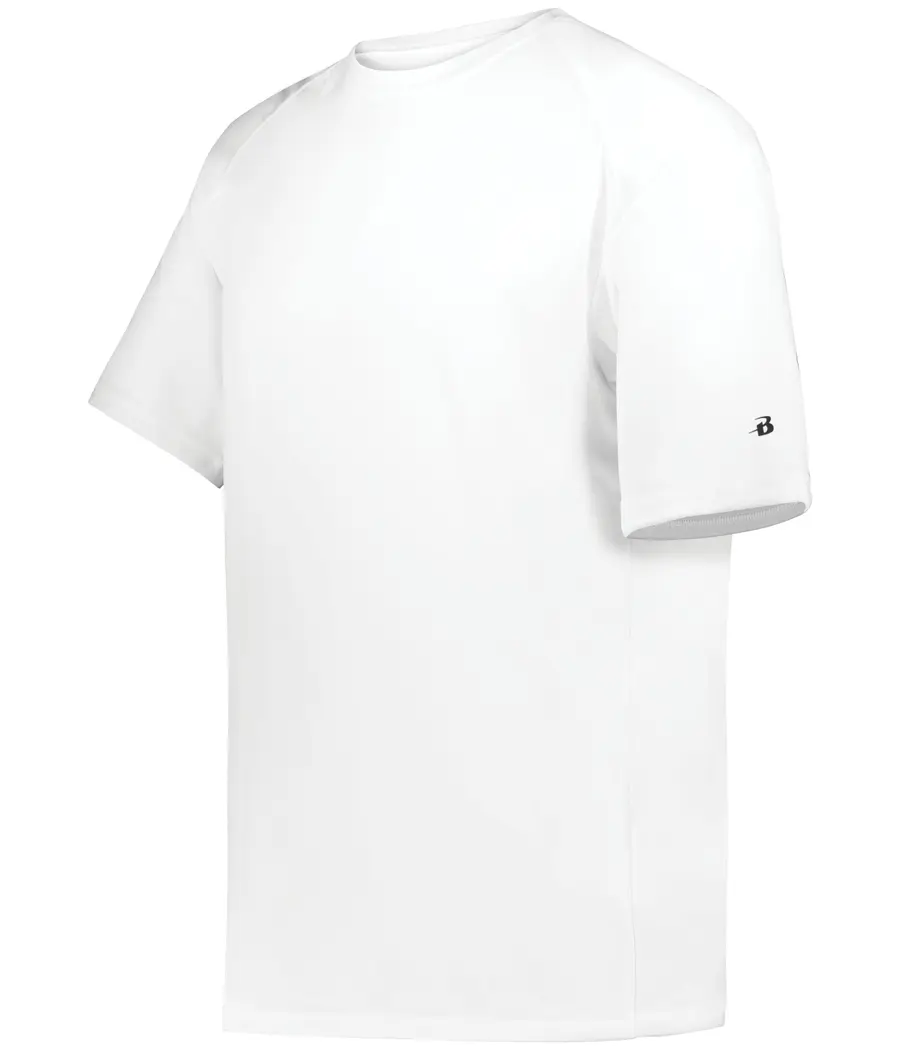 Badger Sport Youth B-Core TEE in White
