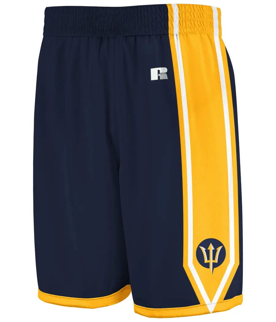 Russell FreeStyle Sublimated 6-inch Reversible Basketball Shorts in Design 01 Color