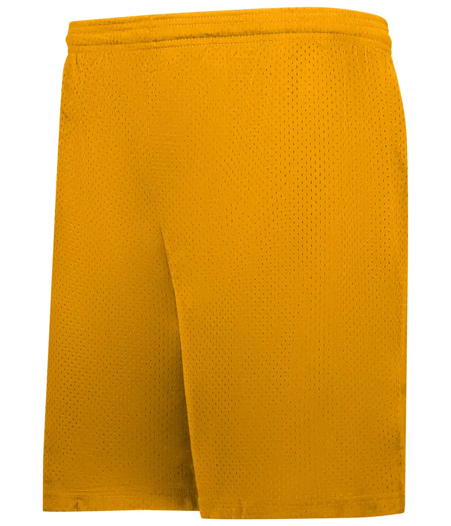 C2 Mesh 7-Inch Inseam Shorts in Gold