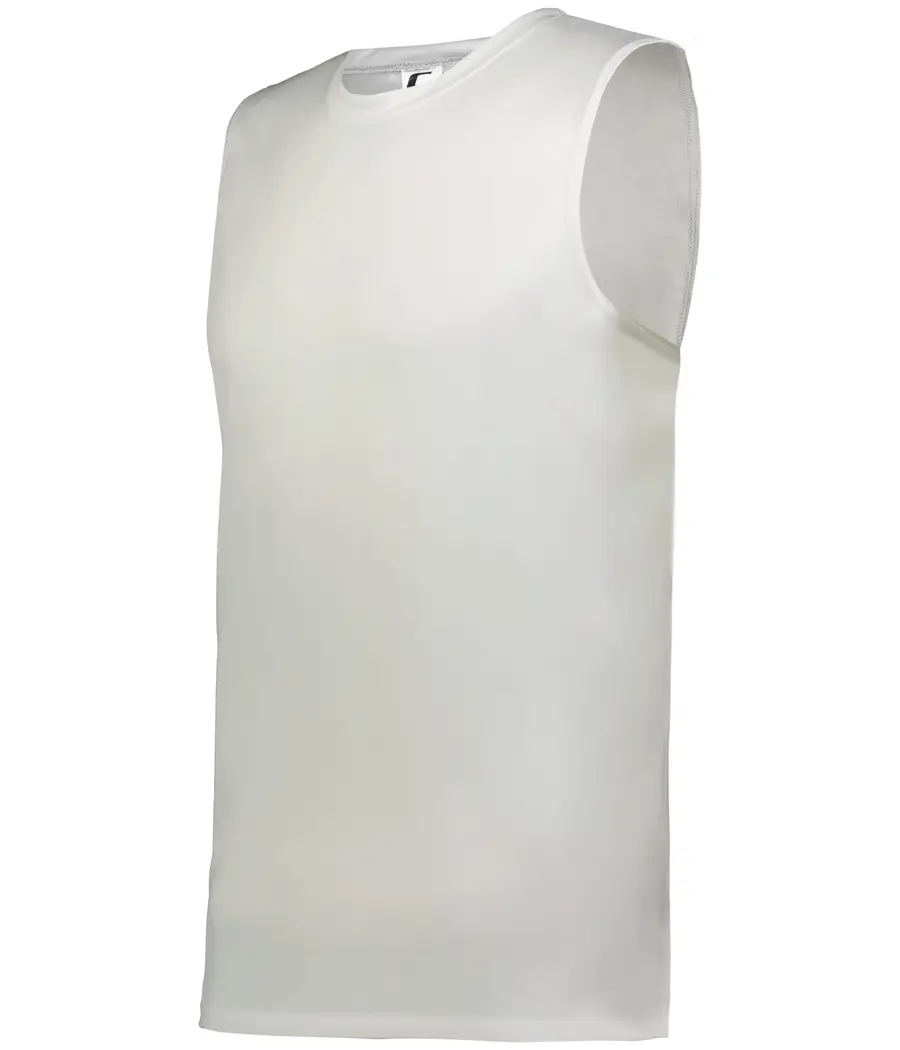 C2 Sleeveless TEE in White
