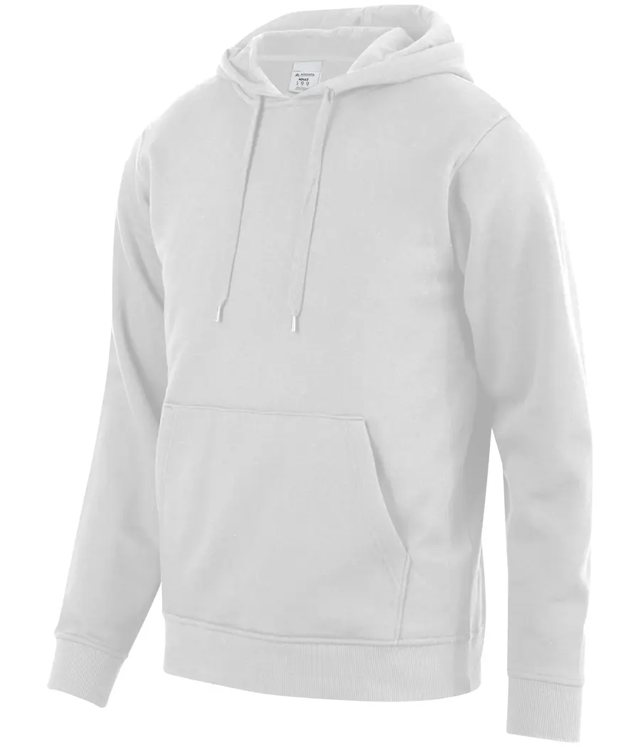 Augusta 60/40 Fleece Hoodie in White