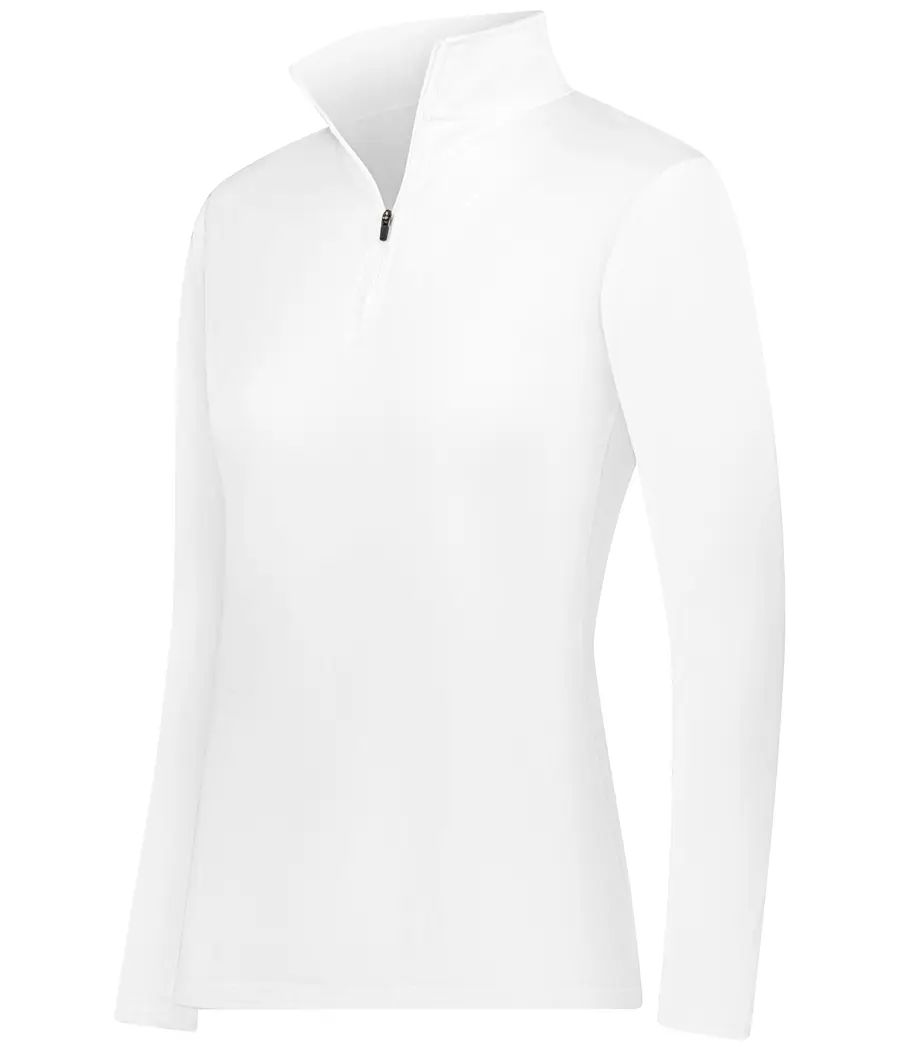 C2 Sport Ladies C2 1/4 ZIP Pullover in White