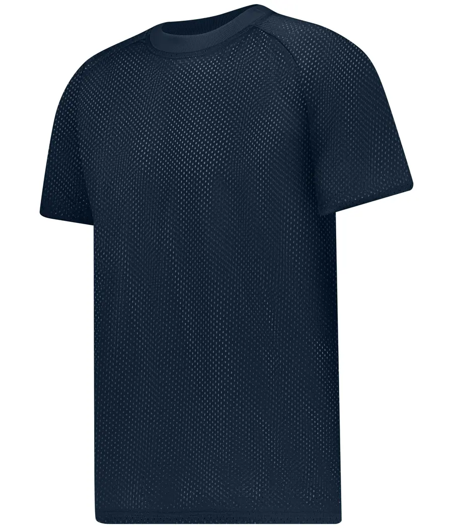 Alleson Athletic Extreme Mesh Reversible Flag Football Jersey in Navy/Gold
