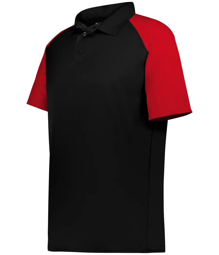 C2 Sport Polo in Black/Red