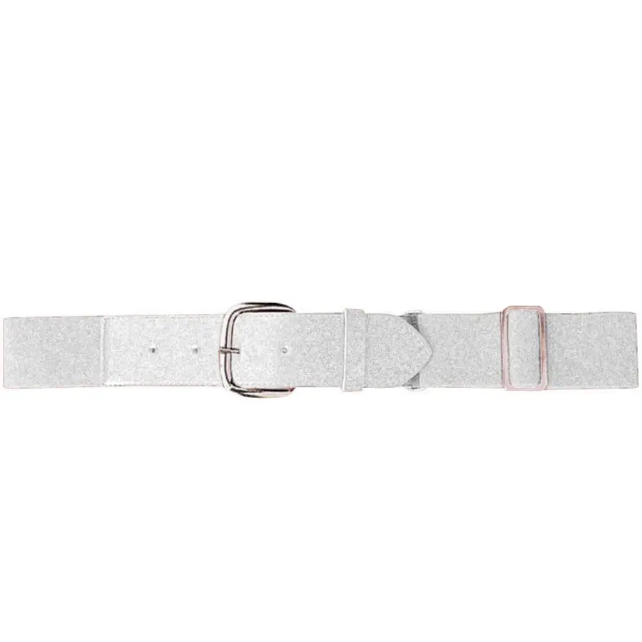 Augusta Elastic Baseball Belt in White