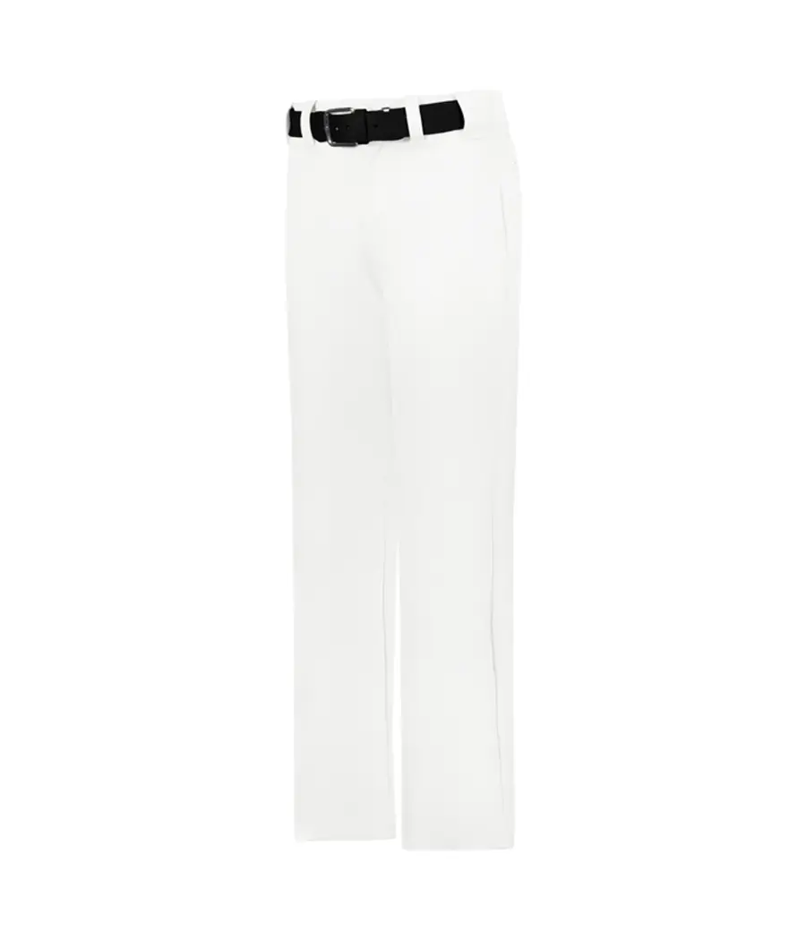 Alleson Athletic Youth Open Bottom Baseball Pant in White
