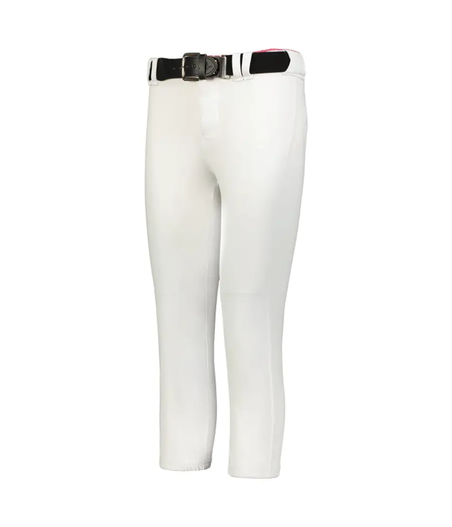 Alleson Athletic Girls Speed Premium Softball Pant in White