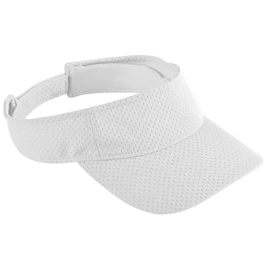 Augusta Youth Athletic Mesh Visor in White