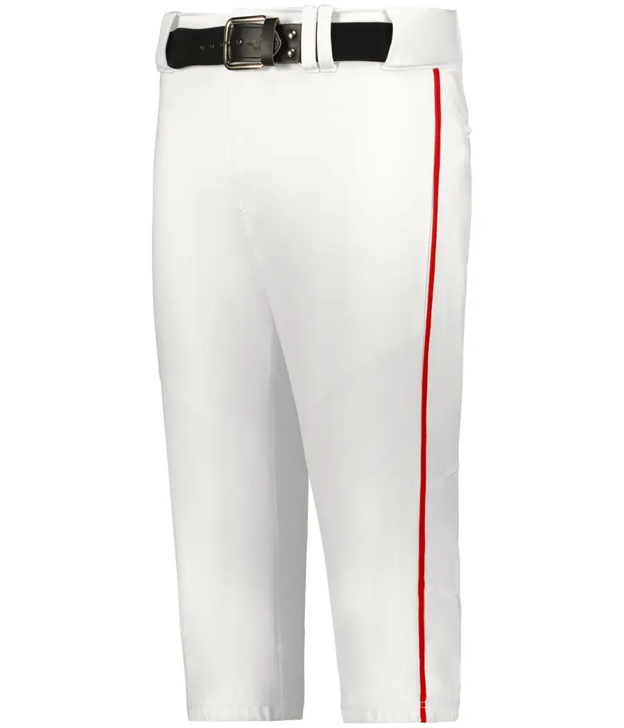 Alleson Athletic Crush Baseball Knicker With Braid in White/Red