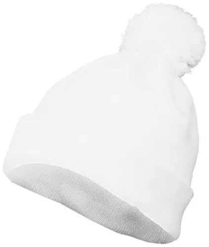 Augusta Pom Beanie in White